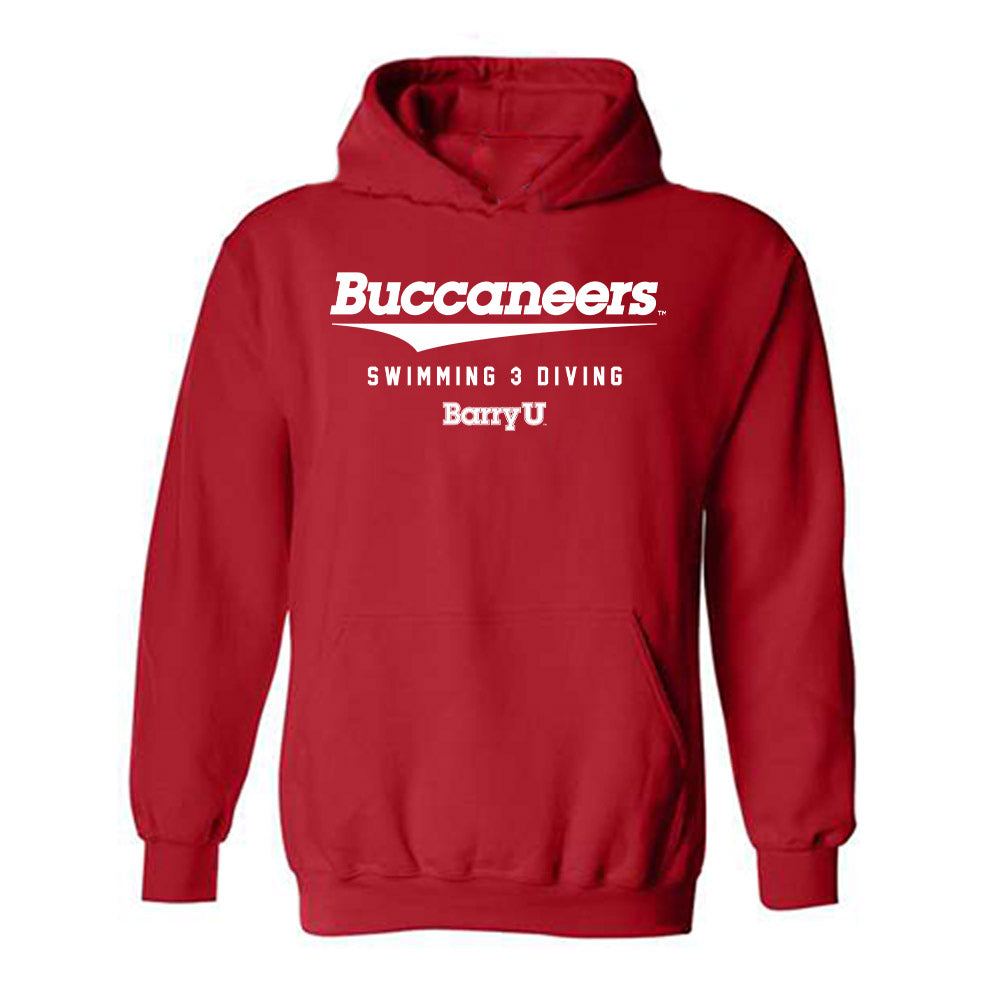 Barry - NCAA Men's Swimming & Diving : Kaemon Fagley - Classic Shersey Hooded Sweatshirt-0