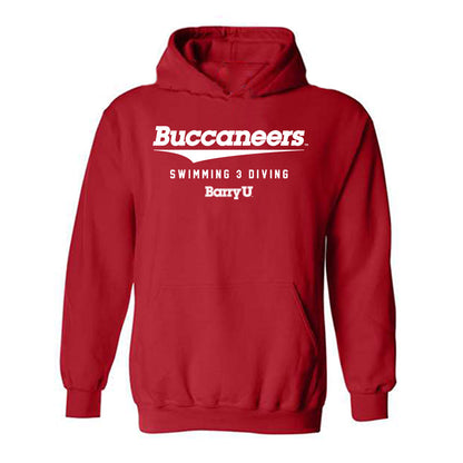 Barry - NCAA Men's Swimming & Diving : Kaemon Fagley - Classic Shersey Hooded Sweatshirt-0