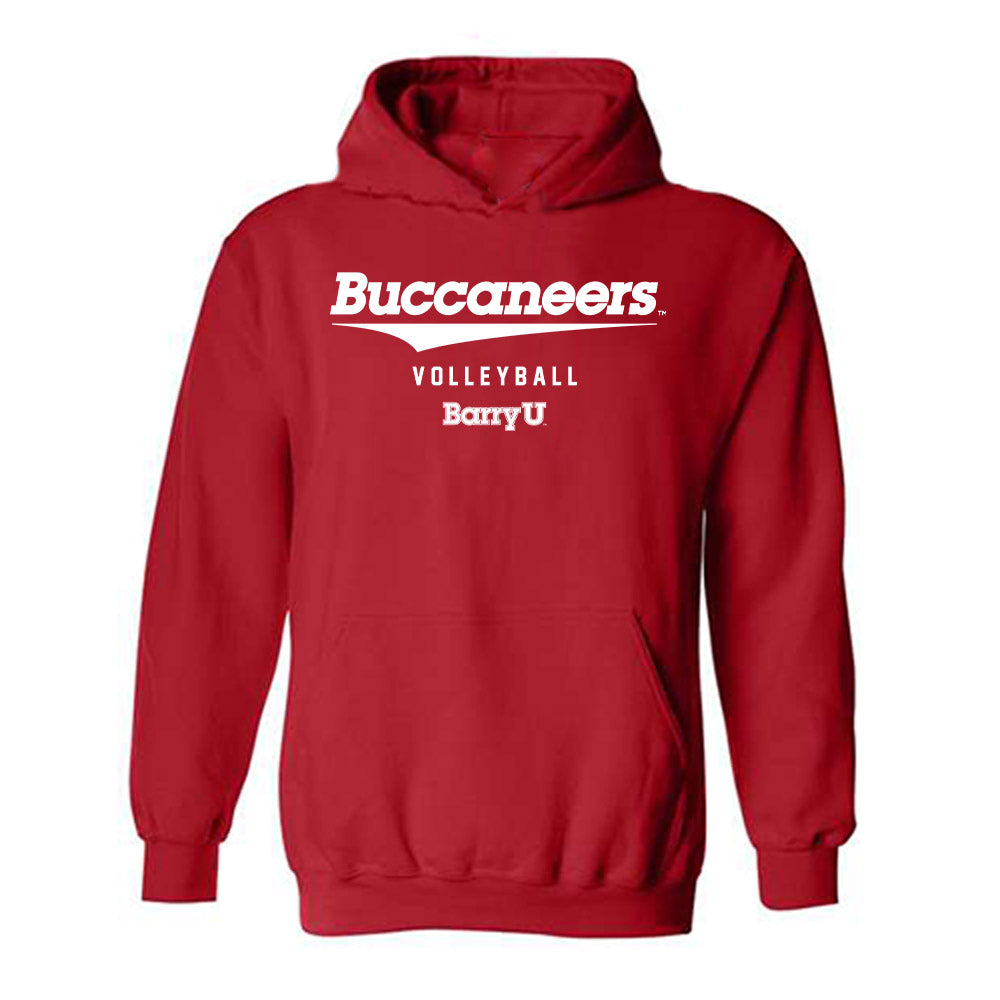 Barry - NCAA Men's Volleyball : Zachary Jabr - Classic Shersey Hooded Sweatshirt-0