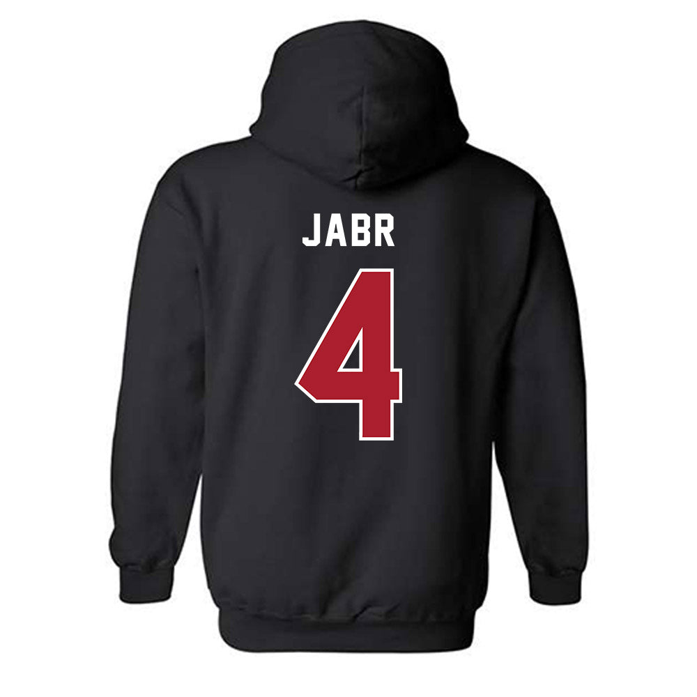 Barry - NCAA Men's Volleyball : Zachary Jabr - Classic Shersey Hooded Sweatshirt-1