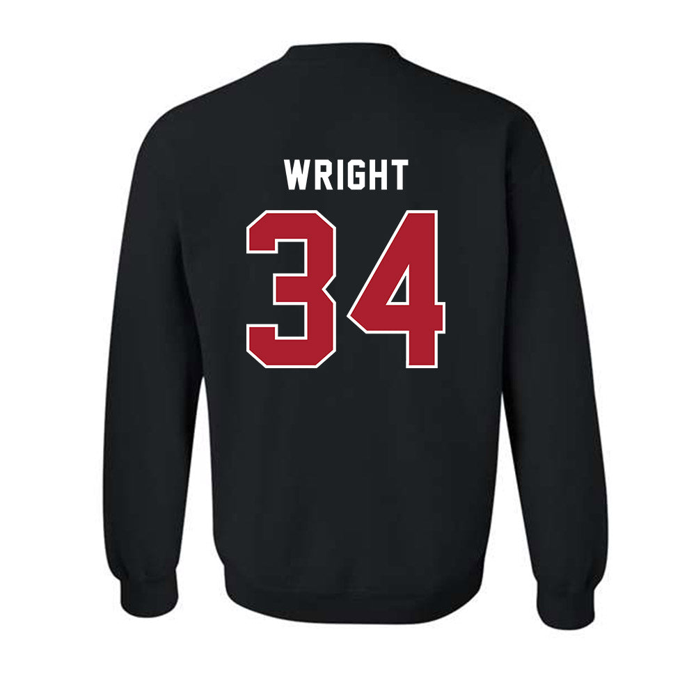 Barry - NCAA Baseball : Dane Wright - Classic Shersey Crewneck Sweatshirt-1