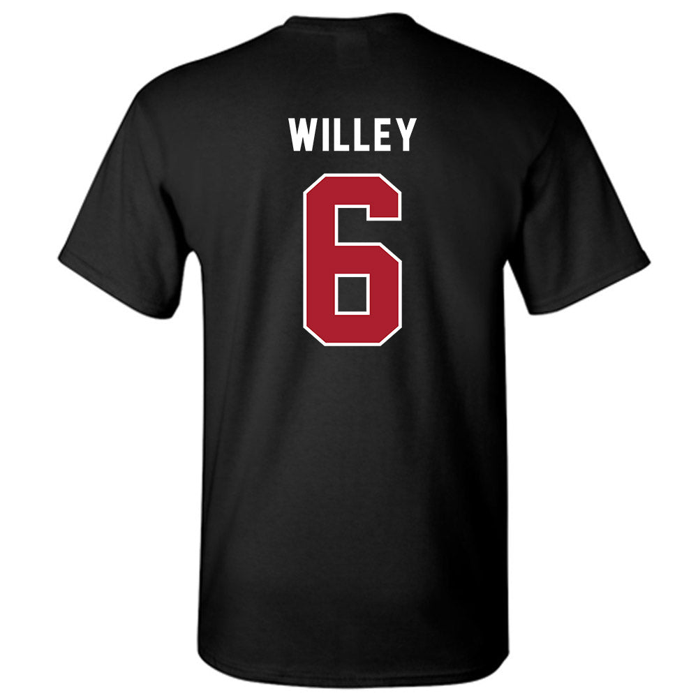 Barry - NCAA Women's Volleyball : Sarah Willey - Classic Shersey T-Shirt-1