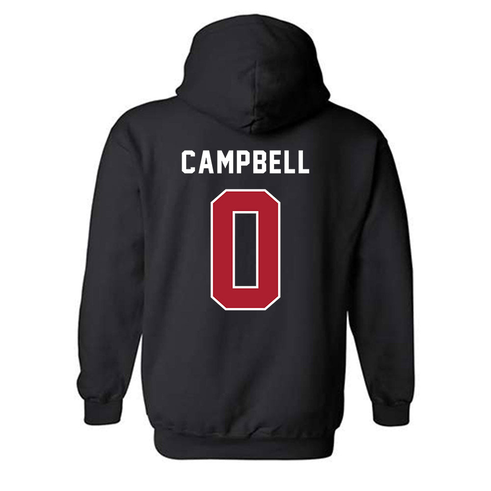 Barry - NCAA Softball : Nadia Campbell - Classic Shersey Hooded Sweatshirt-1