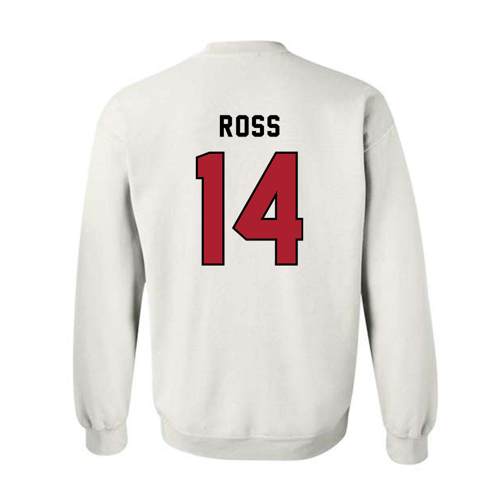 Barry - NCAA Beach Volleyball : Ava Ross - Classic Shersey Crewneck Sweatshirt-1