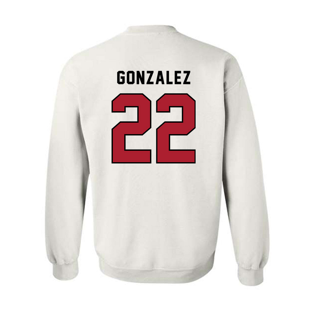 Barry - NCAA Men's Volleyball : Julian Gonzalez - Classic Shersey Crewneck Sweatshirt-1