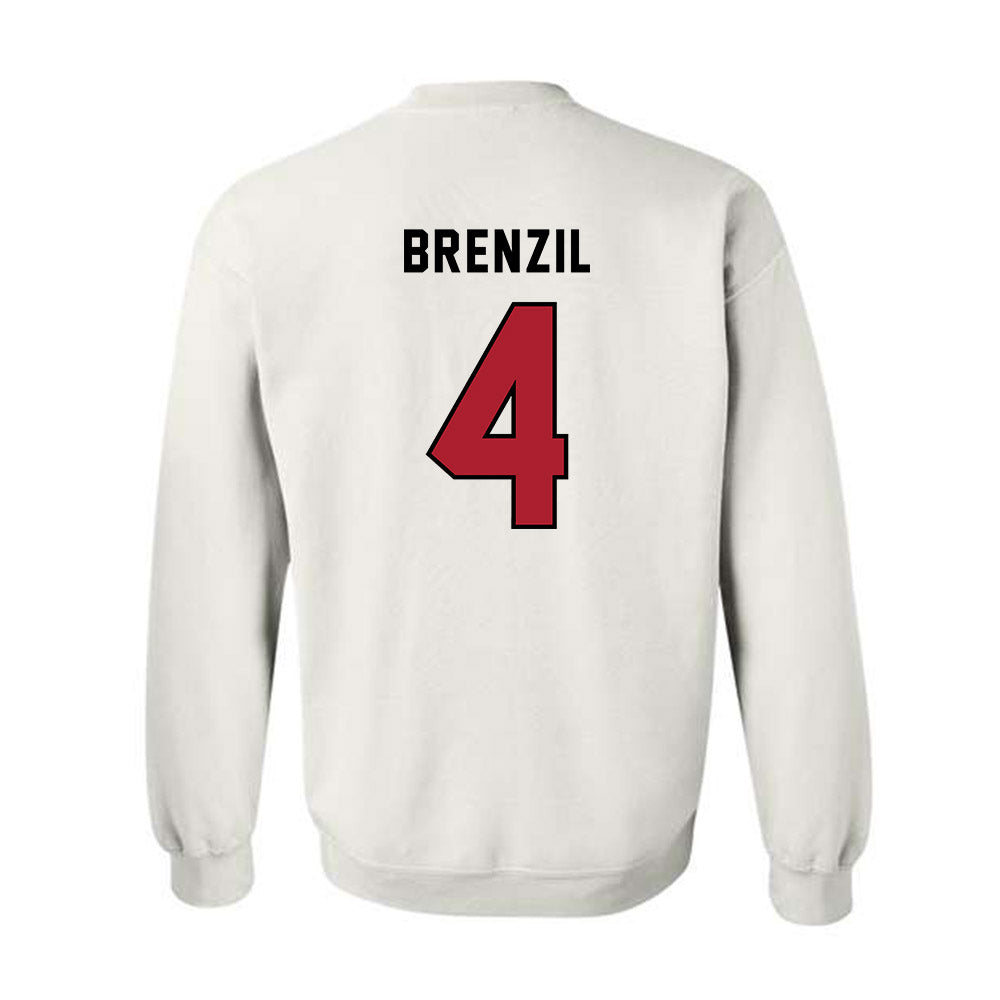 Barry - NCAA Women's Basketball : Isabella Brenzil - Classic Shersey Crewneck Sweatshirt-1