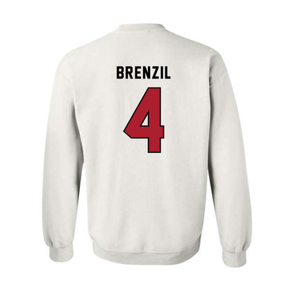 Barry - NCAA Women's Basketball : Isabella Brenzil - Classic Shersey Crewneck Sweatshirt-1