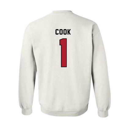 Barry - NCAA Women's Basketball : Jamir Cook - Classic Shersey Crewneck Sweatshirt-1