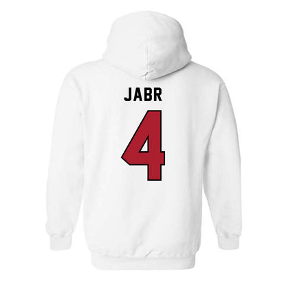 Barry - NCAA Men's Volleyball : Zachary Jabr - Classic Shersey Hooded Sweatshirt-1