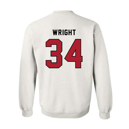 Barry - NCAA Baseball : Dane Wright - Classic Shersey Crewneck Sweatshirt-1
