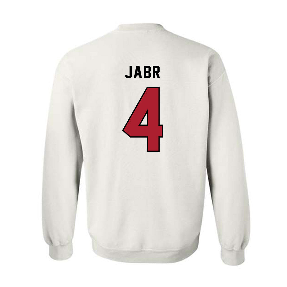 Barry - NCAA Men's Volleyball : Zachary Jabr - Classic Shersey Crewneck Sweatshirt-1