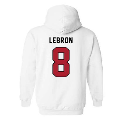 Barry - NCAA Women's Volleyball : Alondra Lebron - Classic Shersey Hooded Sweatshirt-1