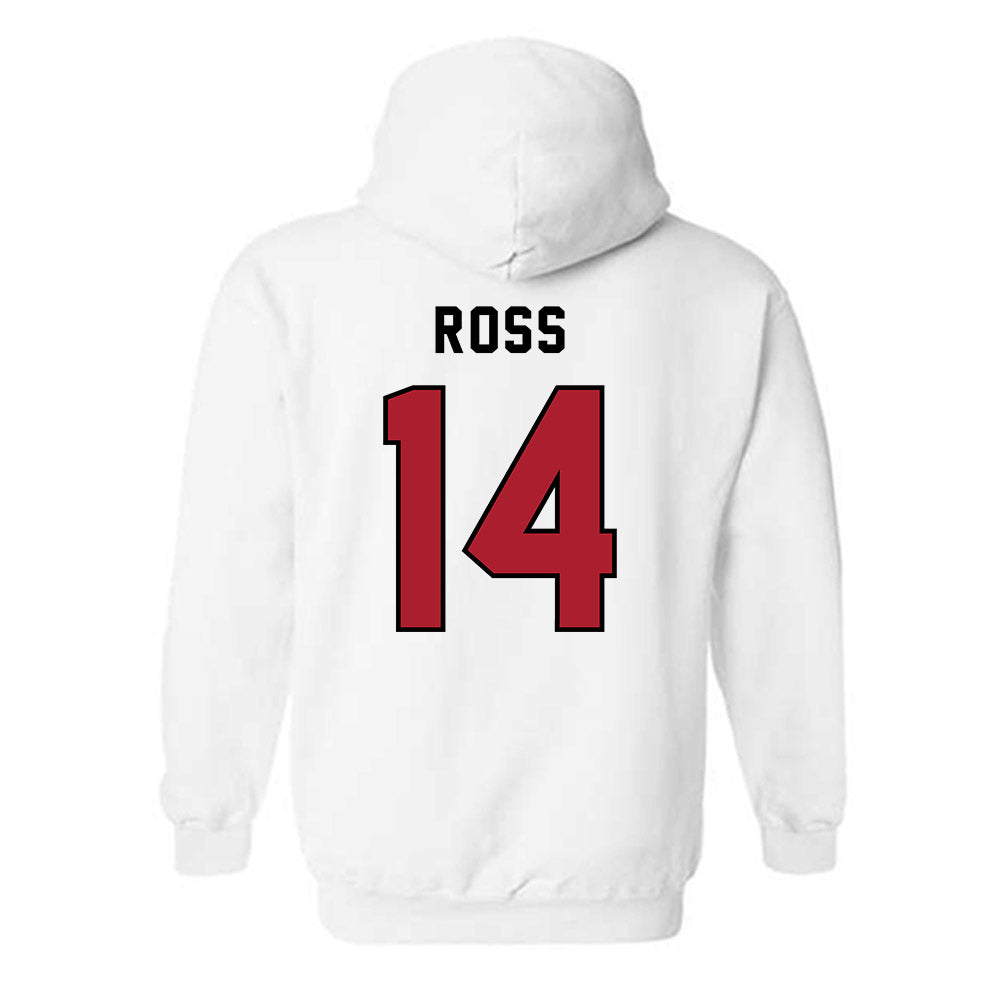 Barry - NCAA Beach Volleyball : Ava Ross - Classic Shersey Hooded Sweatshirt-1