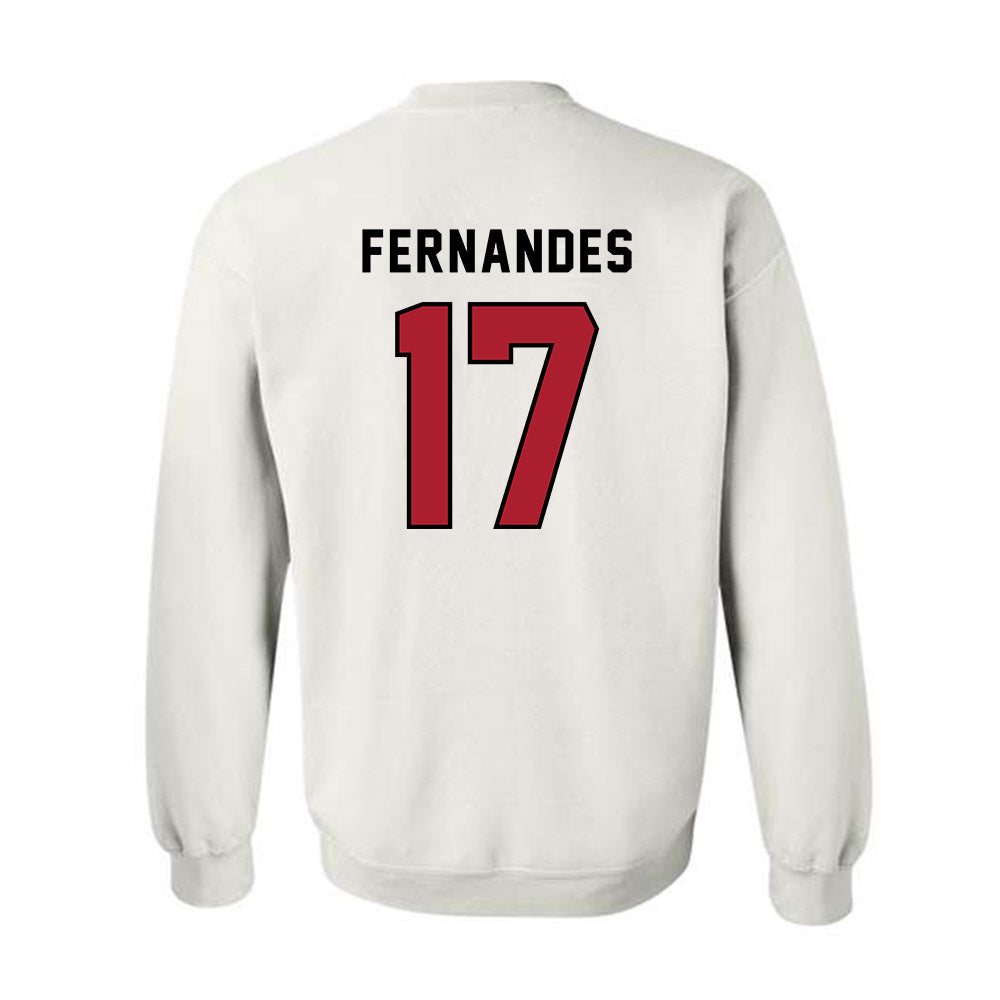 Barry - NCAA Baseball : Kyle Fernandes - Classic Shersey Crewneck Sweatshirt-1