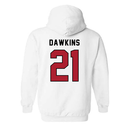 Barry - NCAA Softball : Mariah Dawkins - Classic Shersey Hooded Sweatshirt-1