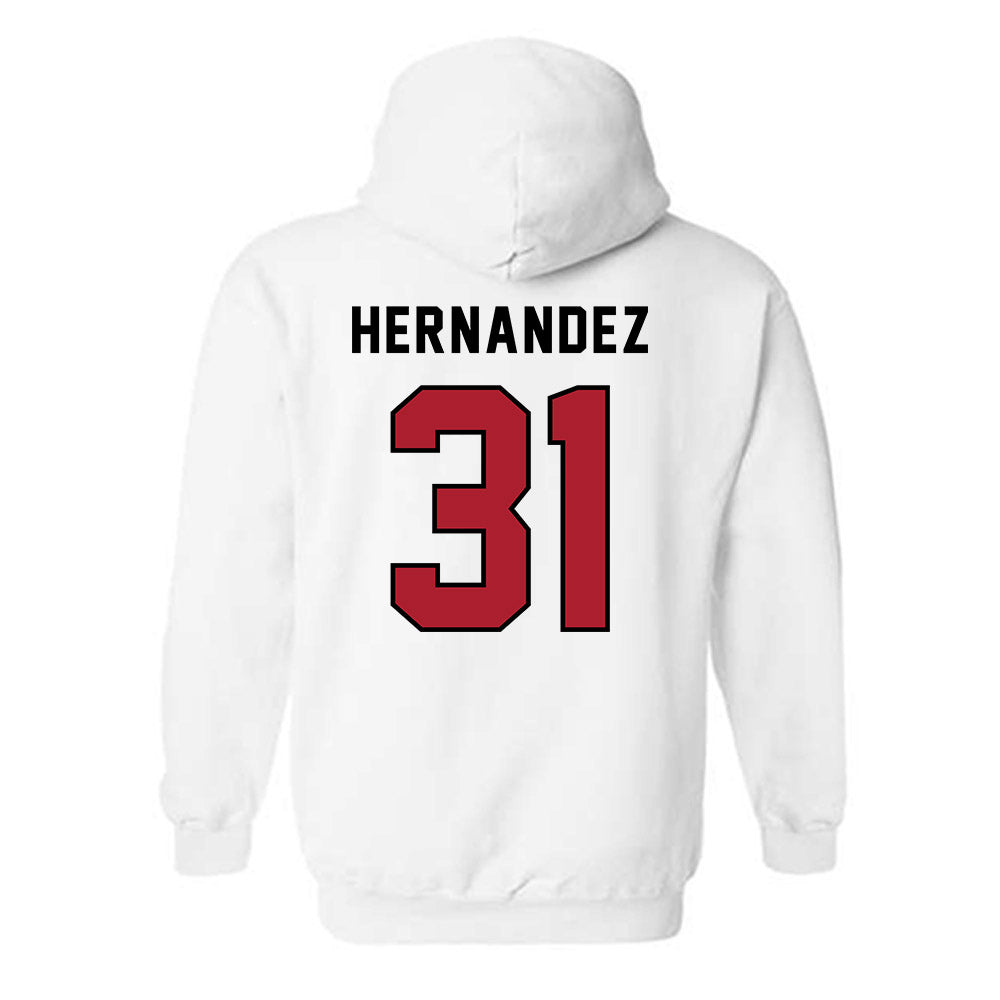Barry - NCAA Women's Soccer : Marlen Hernandez - Classic Shersey Hooded Sweatshirt-1