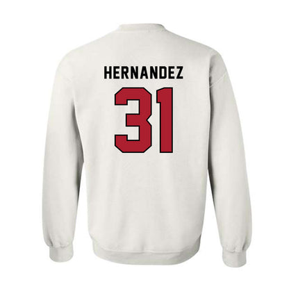 Barry - NCAA Women's Soccer : Marlen Hernandez - Classic Shersey Crewneck Sweatshirt-1