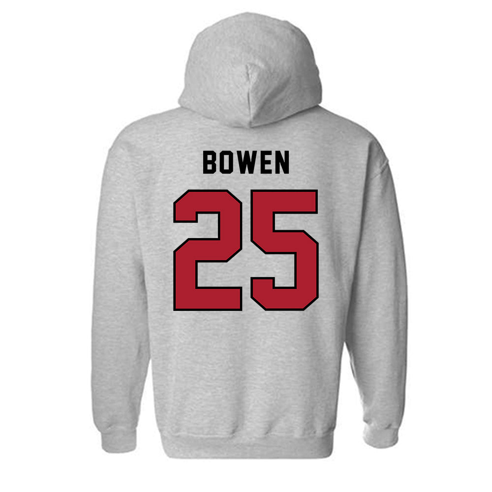 Barry - NCAA Women's Soccer : Abby Bowen - Classic Shersey Hooded Sweatshirt-1