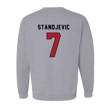 Barry - NCAA Men's Soccer : Zeljko Stanojevic - Classic Shersey Crewneck Sweatshirt-1