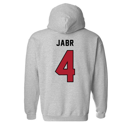Barry - NCAA Men's Volleyball : Zachary Jabr - Classic Shersey Hooded Sweatshirt-1