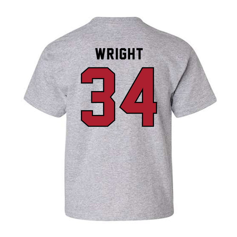 Barry - NCAA Baseball : Dane Wright - Classic Shersey Youth T-Shirt-1