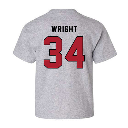 Barry - NCAA Baseball : Dane Wright - Classic Shersey Youth T-Shirt-1