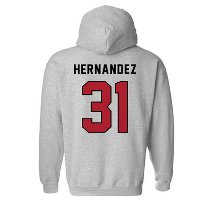 Barry - NCAA Women's Soccer : Marlen Hernandez - Classic Shersey Hooded Sweatshirt-1