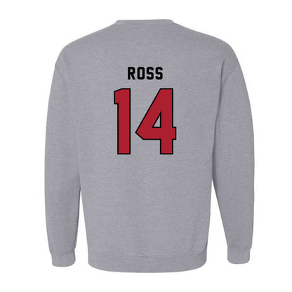 Barry - NCAA Beach Volleyball : Ava Ross - Classic Shersey Crewneck Sweatshirt-1