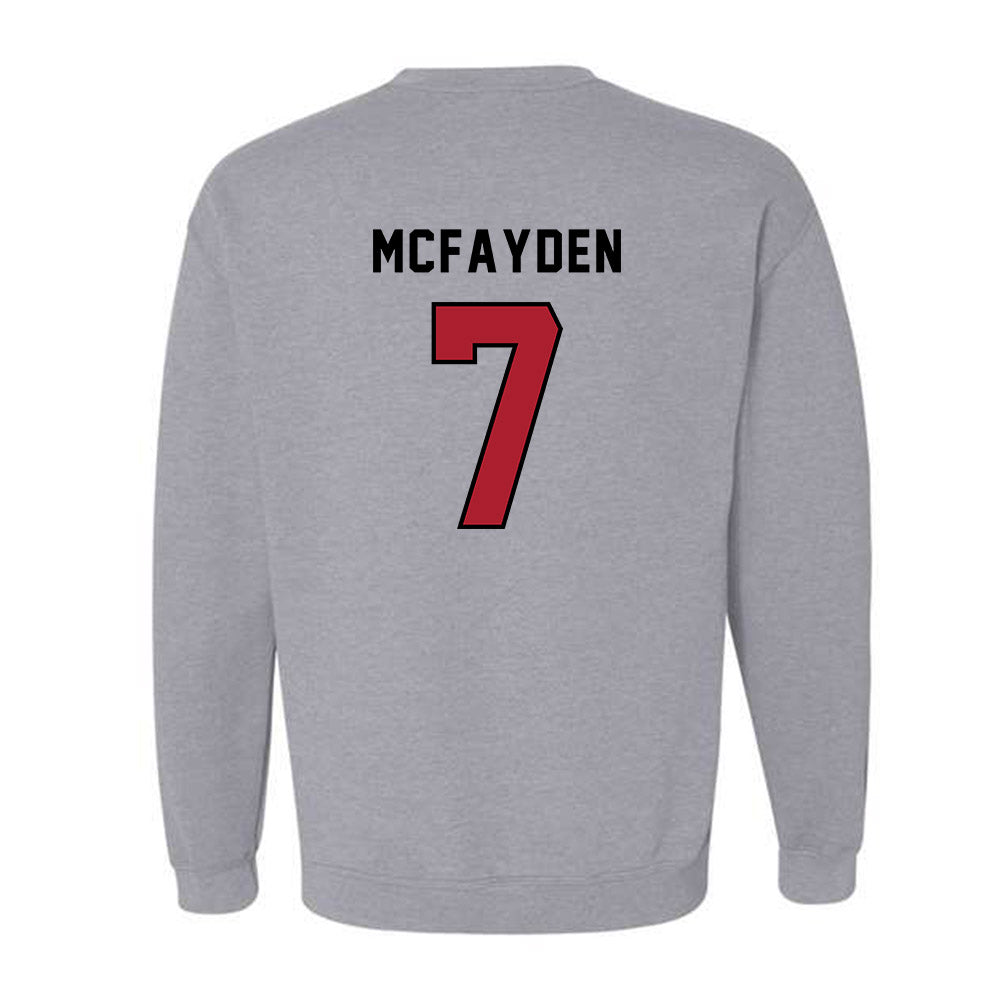 Barry - NCAA Women's Soccer : Alyna McFayden - Classic Shersey Crewneck Sweatshirt-1