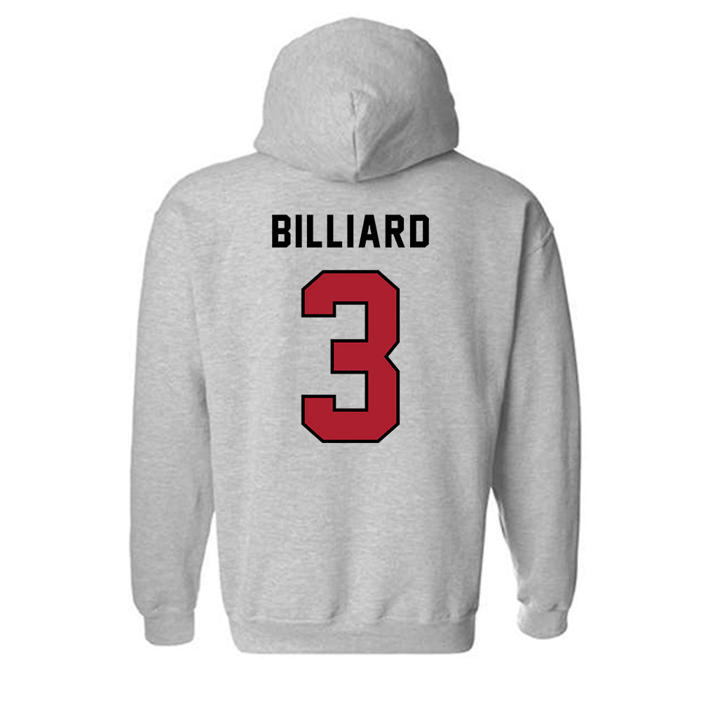 Barry - NCAA Softball : Vivian Billiard - Classic Shersey Hooded Sweatshirt-1