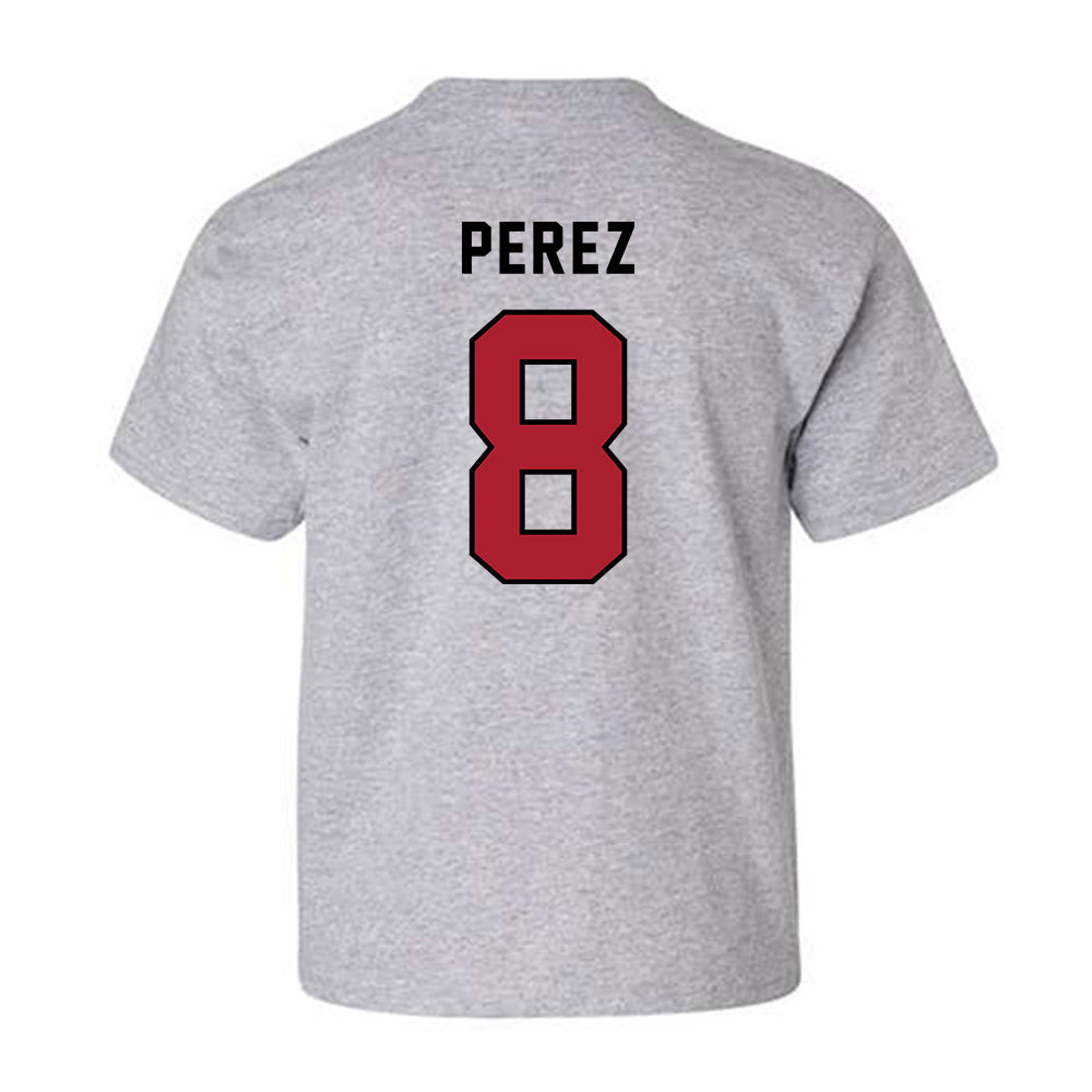 Barry - NCAA Baseball : Chris Perez - Classic Shersey Youth T-Shirt-1