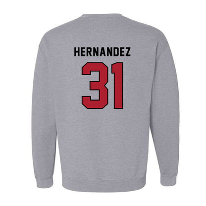 Barry - NCAA Women's Soccer : Marlen Hernandez - Classic Shersey Crewneck Sweatshirt-1