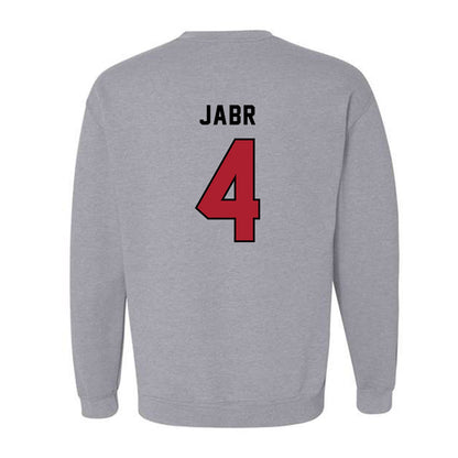 Barry - NCAA Men's Volleyball : Zachary Jabr - Classic Shersey Crewneck Sweatshirt-1