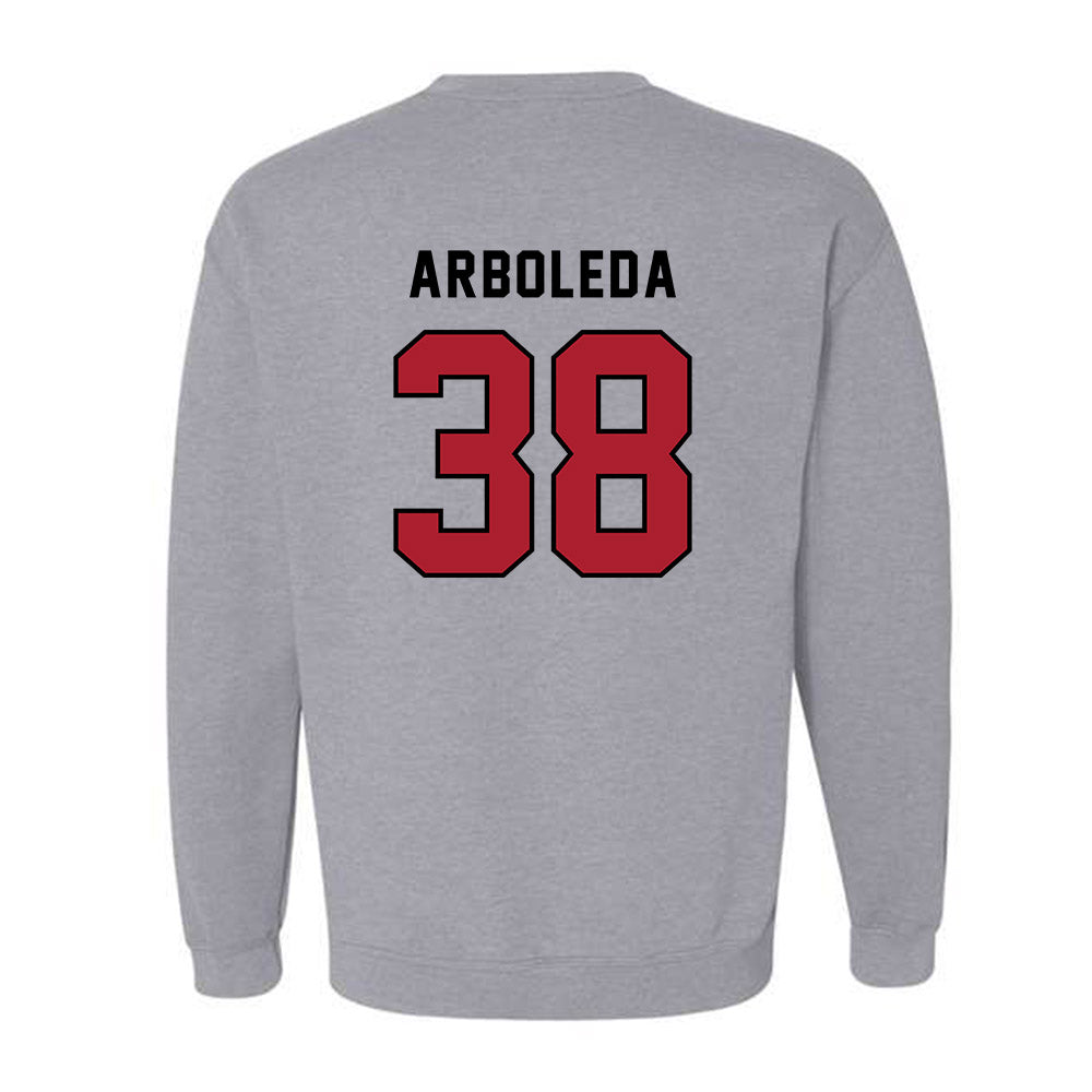 Barry - NCAA Men's Soccer : Madden Arboleda - Classic Shersey Crewneck Sweatshirt-1
