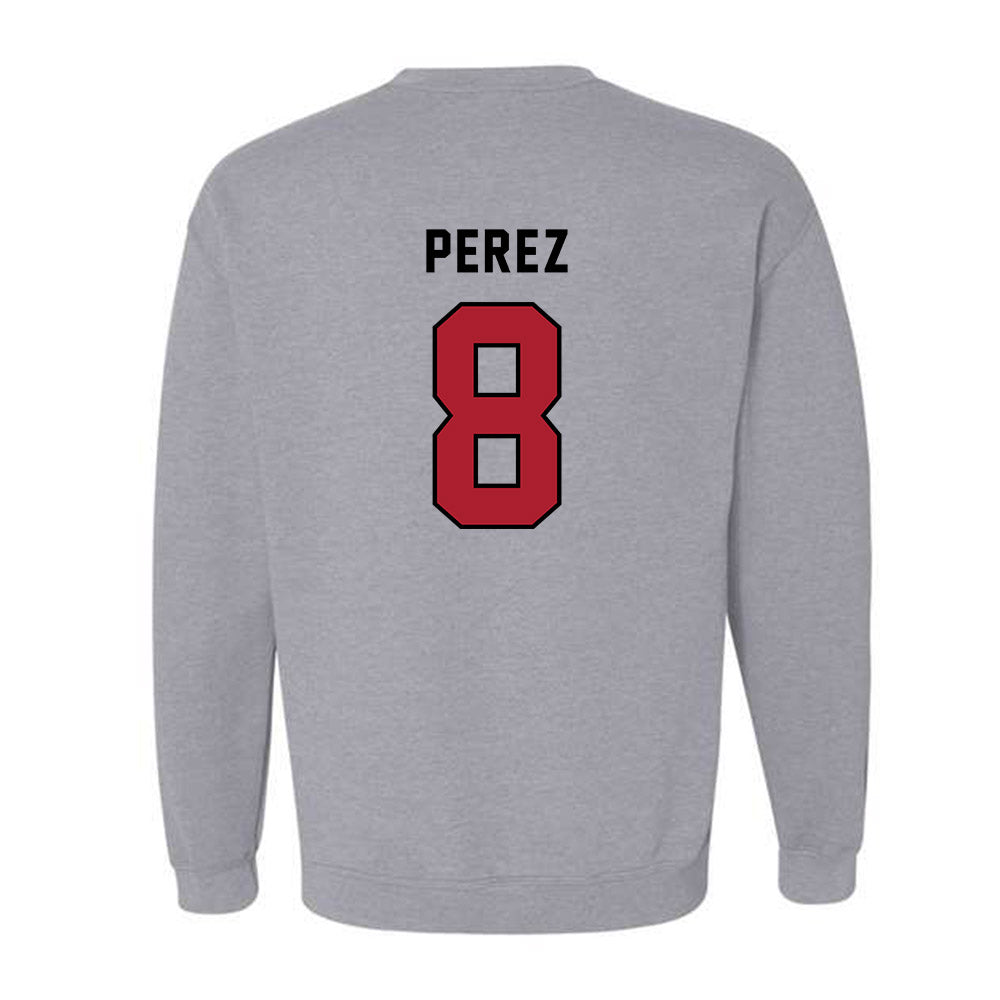 Barry - NCAA Baseball : Chris Perez - Classic Shersey Crewneck Sweatshirt-1