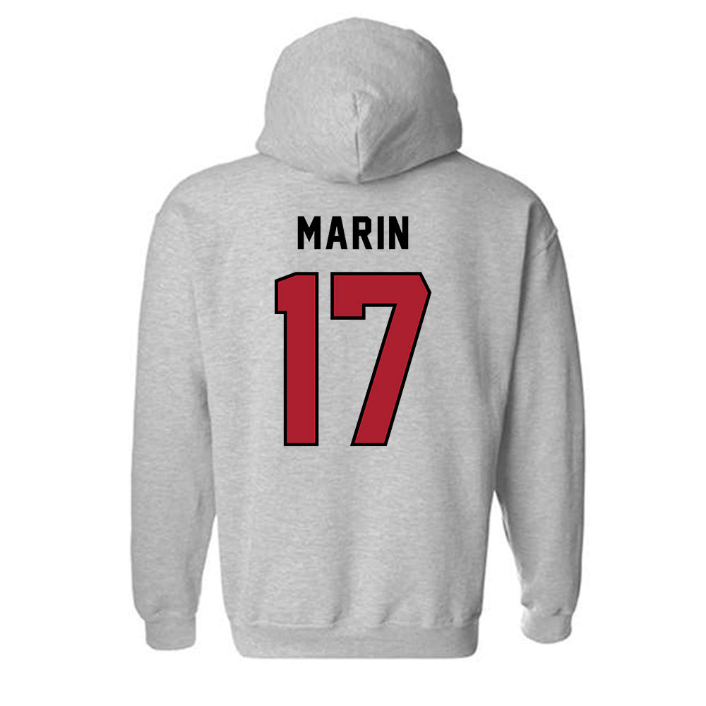 Barry - NCAA Women's Soccer : Aryanna Marin - Classic Shersey Hooded Sweatshirt-1