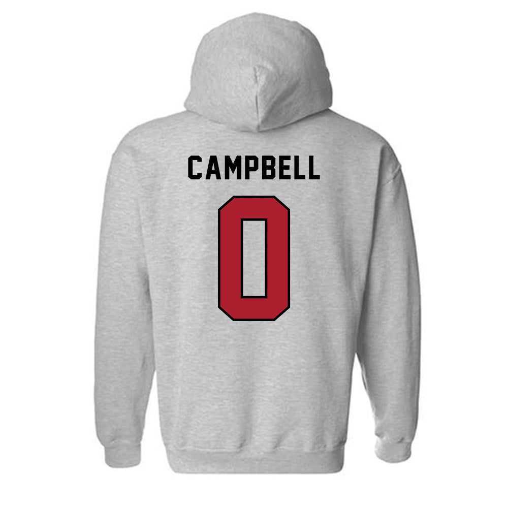 Barry - NCAA Softball : Nadia Campbell - Classic Shersey Hooded Sweatshirt-1