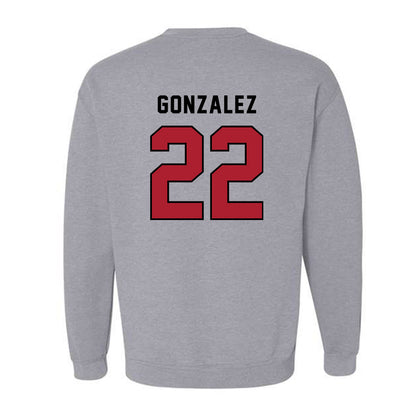 Barry - NCAA Men's Volleyball : Julian Gonzalez - Classic Shersey Crewneck Sweatshirt-1