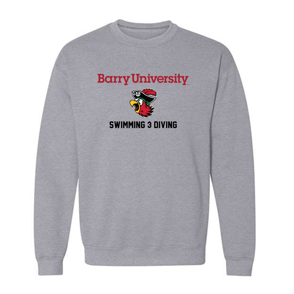 Barry - NCAA Men's Swimming & Diving : Kaemon Fagley - Classic Shersey Crewneck Sweatshirt-0