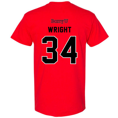 Barry - NCAA Baseball : Dane Wright - Classic Shersey T-Shirt-1