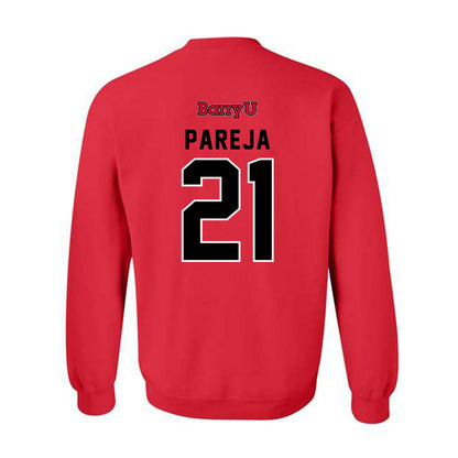 Barry - NCAA Women's Basketball : Paola Pareja - Classic Shersey Crewneck Sweatshirt-1