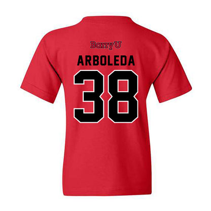 Barry - NCAA Men's Soccer : Madden Arboleda - Classic Shersey Youth T-Shirt-1