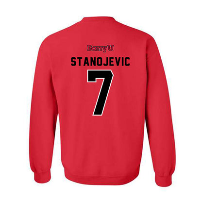Barry - NCAA Men's Soccer : Zeljko Stanojevic - Classic Shersey Crewneck Sweatshirt-1