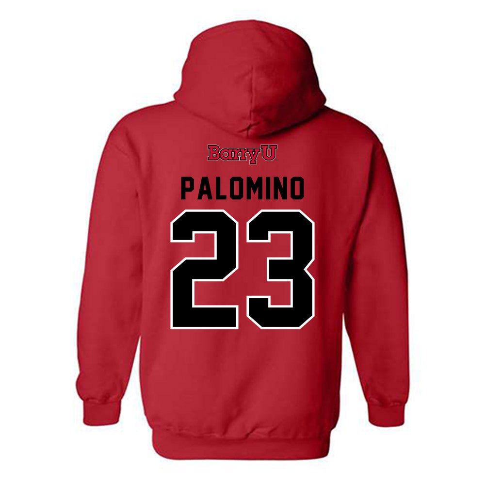 Barry - NCAA Baseball : Christopher Palomino - Classic Shersey Hooded Sweatshirt-1