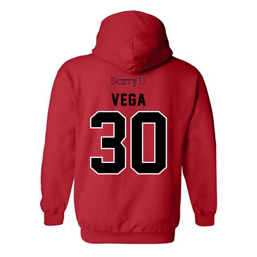 Barry - NCAA Women's Soccer : Sophia Vega - Classic Shersey Hooded Sweatshirt-1