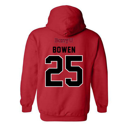 Barry - NCAA Women's Soccer : Abby Bowen - Classic Shersey Hooded Sweatshirt-1