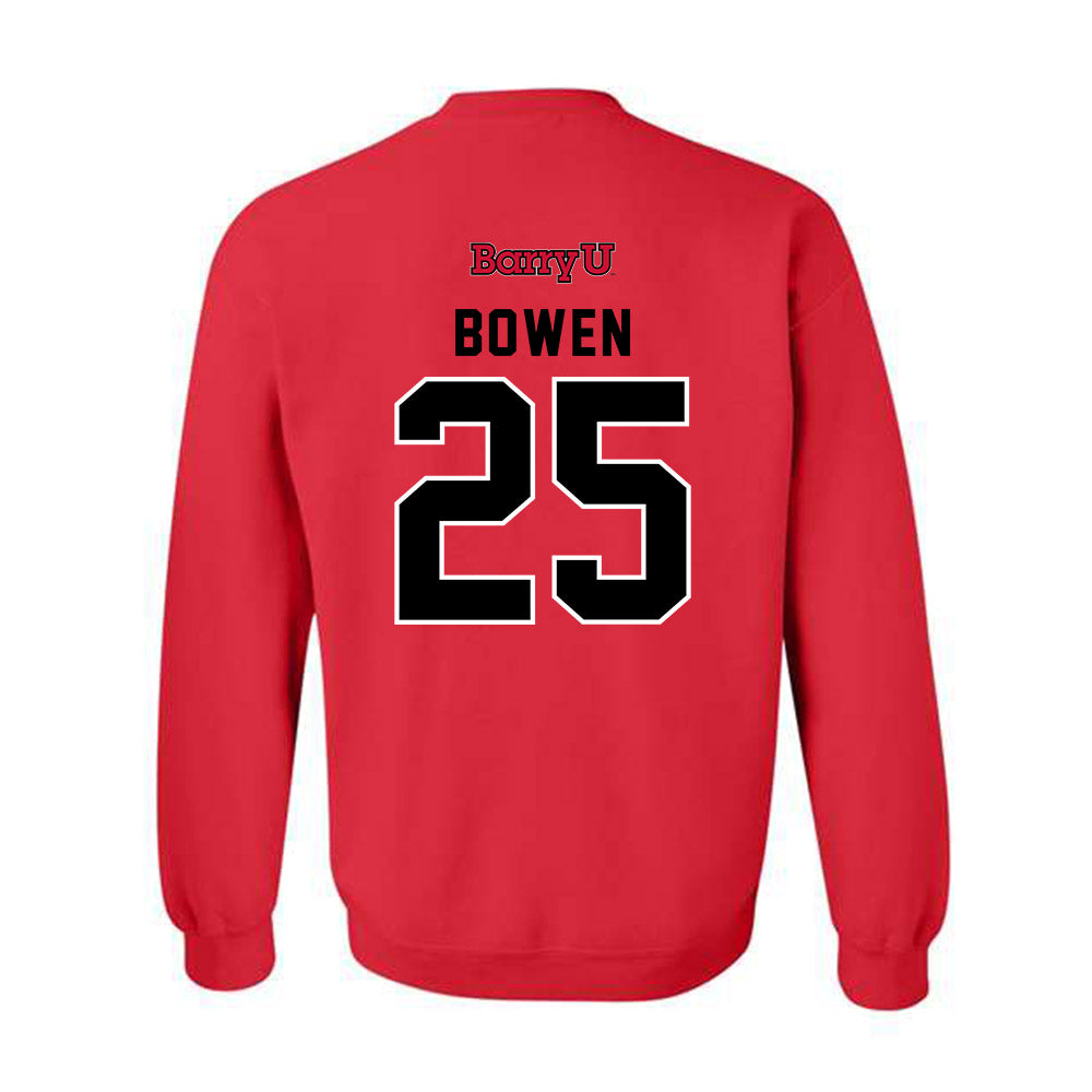Barry - NCAA Women's Soccer : Abby Bowen - Classic Shersey Crewneck Sweatshirt-1