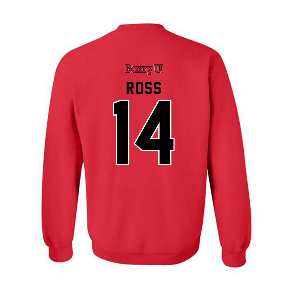 Barry - NCAA Beach Volleyball : Ava Ross - Classic Shersey Crewneck Sweatshirt-1