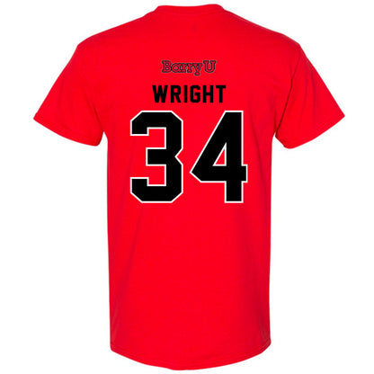 Barry - NCAA Baseball : Dane Wright - Classic Shersey T-Shirt-1
