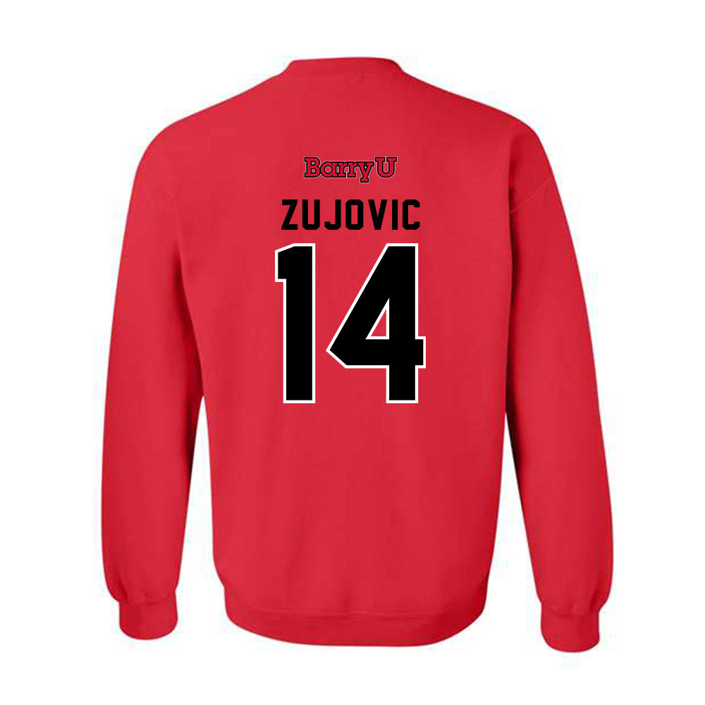 Barry - NCAA Women's Volleyball : Ivana Zujovic - Classic Shersey Crewneck Sweatshirt-1